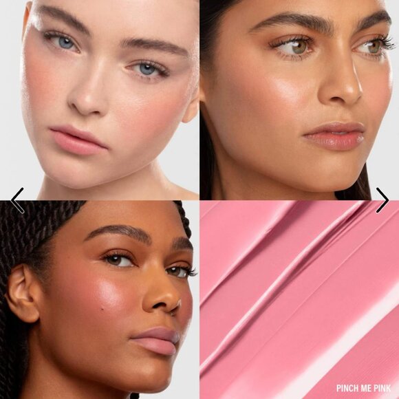 MAKEUP BY MARIO Soft Pop Plumping Cream Blush Veil in Pinch Me Pink-gently used - Picture 3 of 10